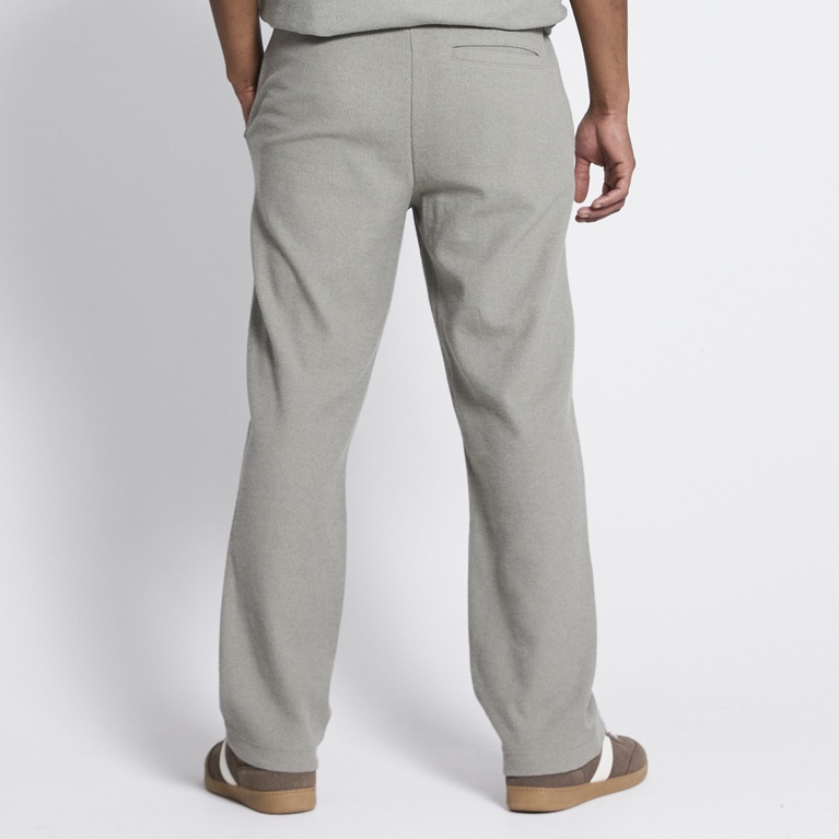 Drawstring pants "Liam Structure" Green